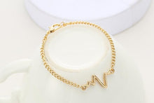 Load image into Gallery viewer, 2019 Hot New Fashion Adjustable Crystal Double Heart Bow Bilezik Cuff Opening Bracelet For Women Jewelry Gift Mujer Pulseras